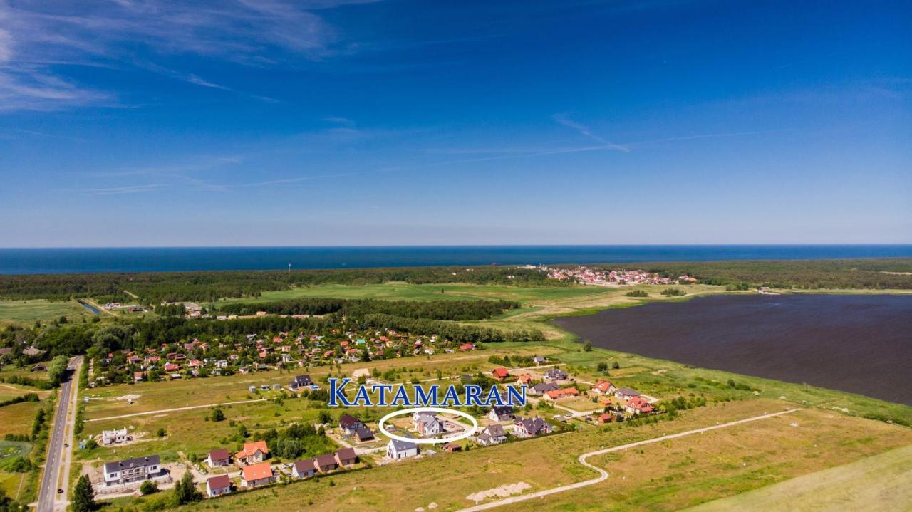 Dom Wakacyjny Katamaran Miedzywodzie Bagian luar foto